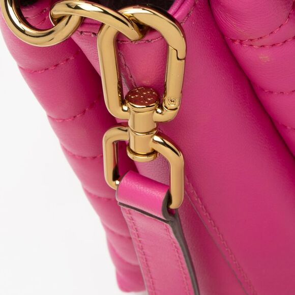 Tory Burch Chevron Leather Kira Top Handle - Picture 14 of 15